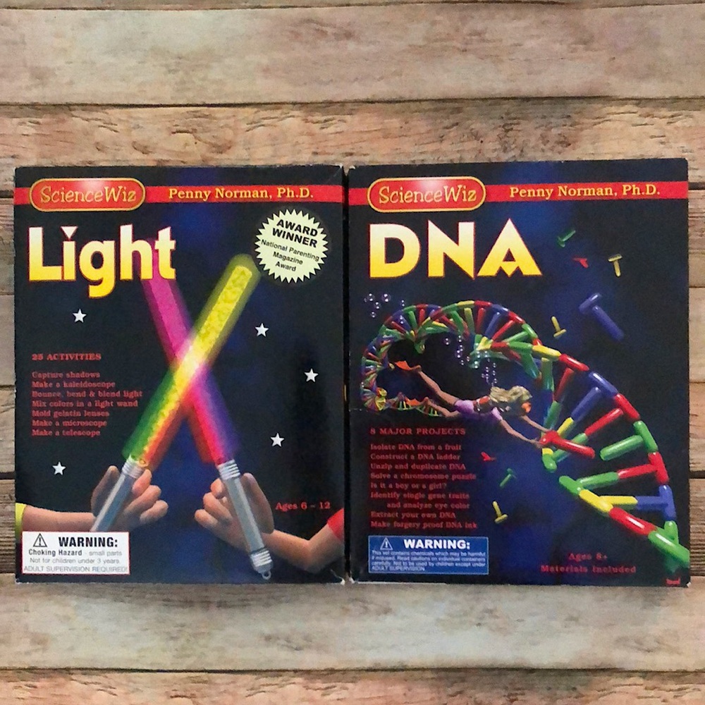 ScienceWiz Light & DNA Kits | Award-Winning Light Kit | Many Activities!